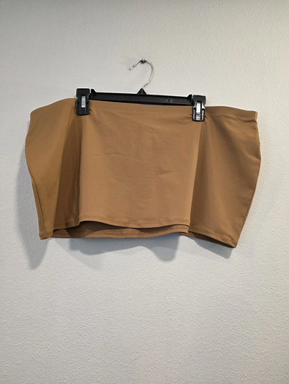 Skims Swim Micro Mini Skirt in Almond -NWT